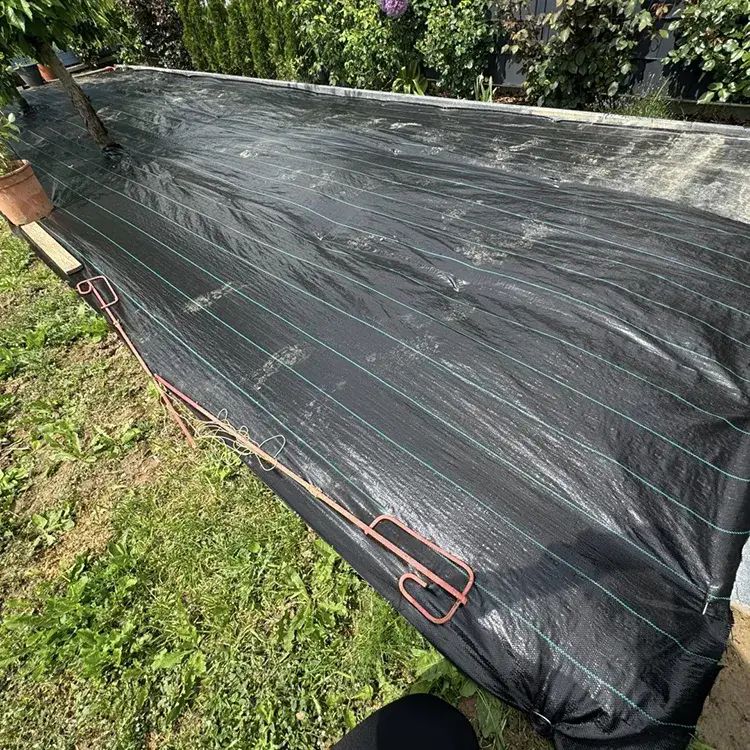 Black Biodegradable Weed Barrier Fabric